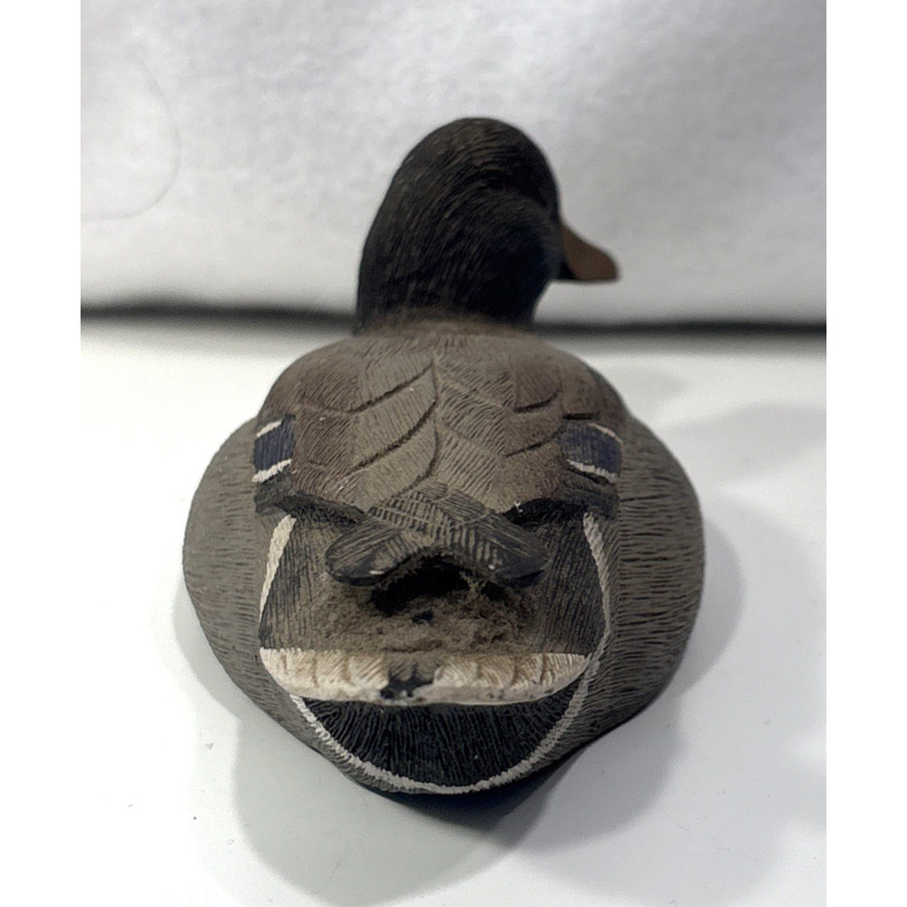Boyds Masters Series Mallard Drake Duck Figurine Signed Joe Weaver 1987 Resin - Picture 4 of 11